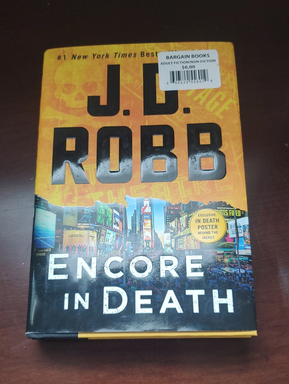 Encore in Death By J.d. Robb Hardcover - Preowned